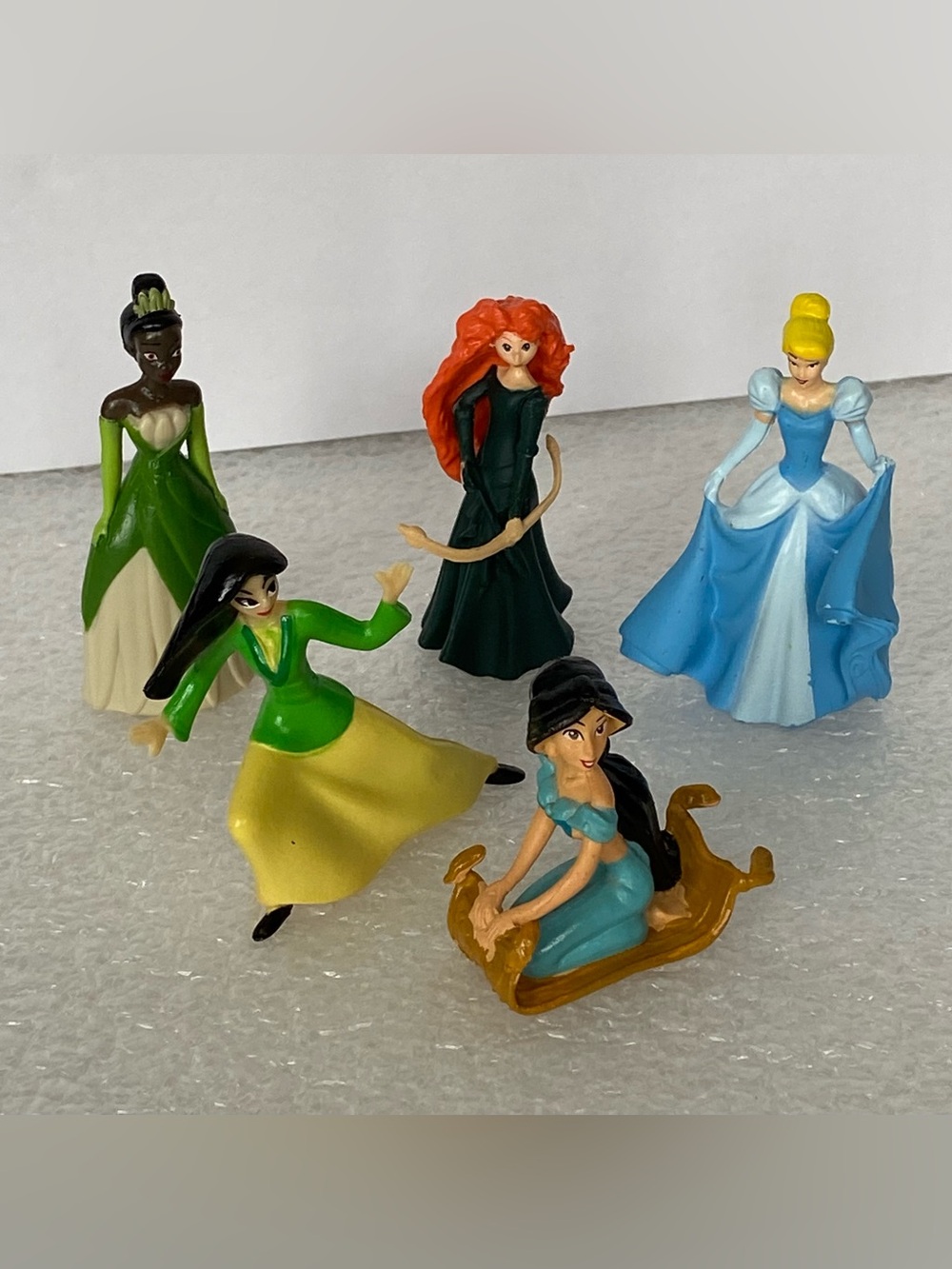 Lot of 5 Disney Princess Mini Figures PVC
Collectible Toys Cake Toppers